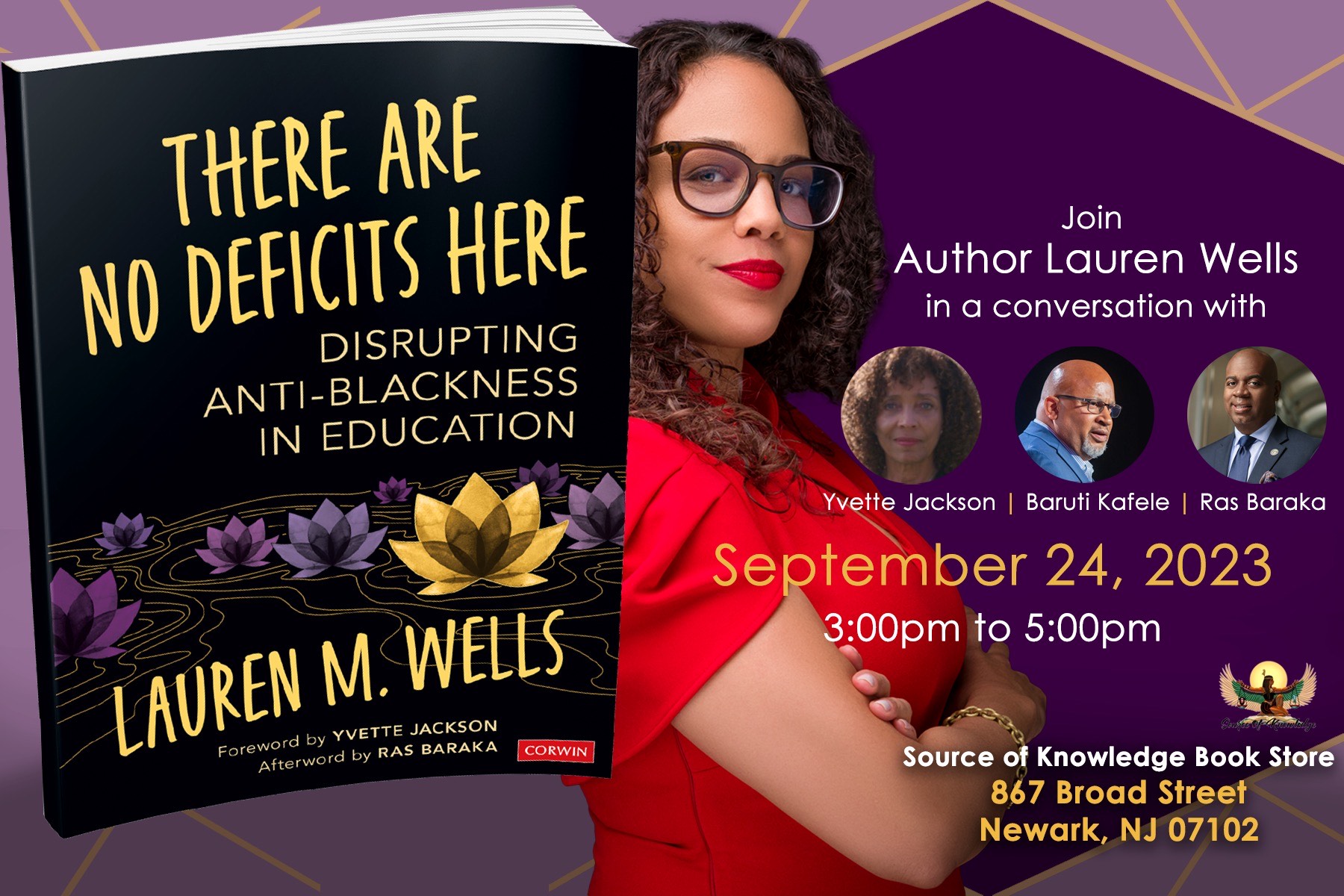 There Are No Deficits Here: Book Discussion and Signing